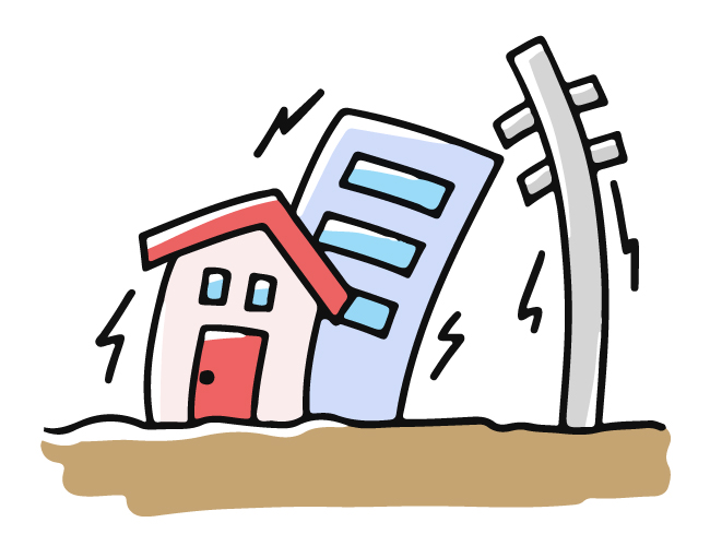 《한국어》地震がおきたときのたいおう