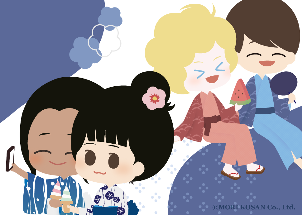 Enjoy the Japanese Summer in Yukata!