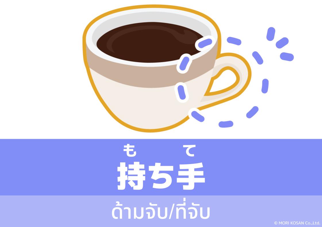 【WA.065】คำศัพท์ภาษาญี่ปุ่นวันนี้「持ち手」(もちて)