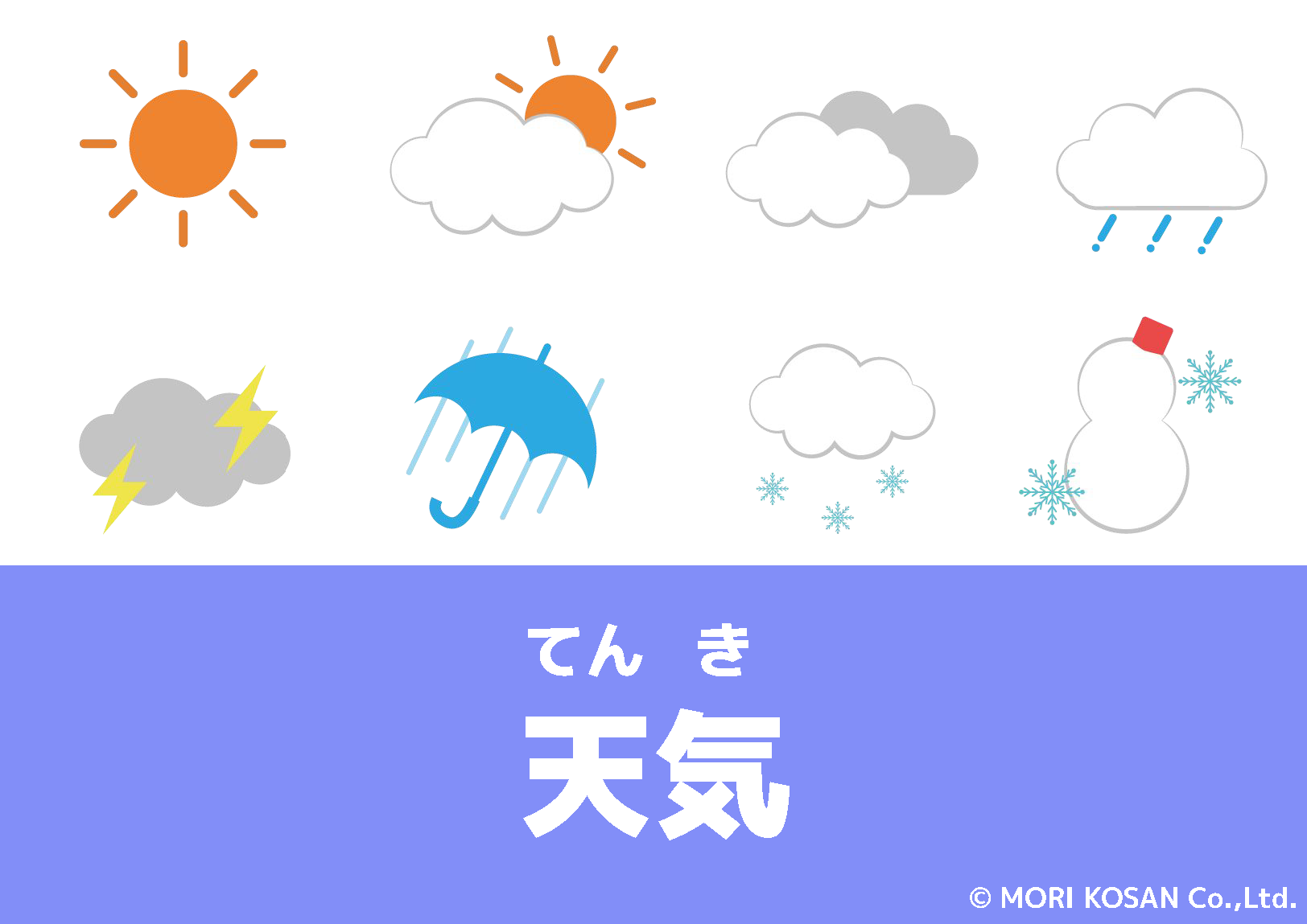 【WA.162】今日の日本語「天気」