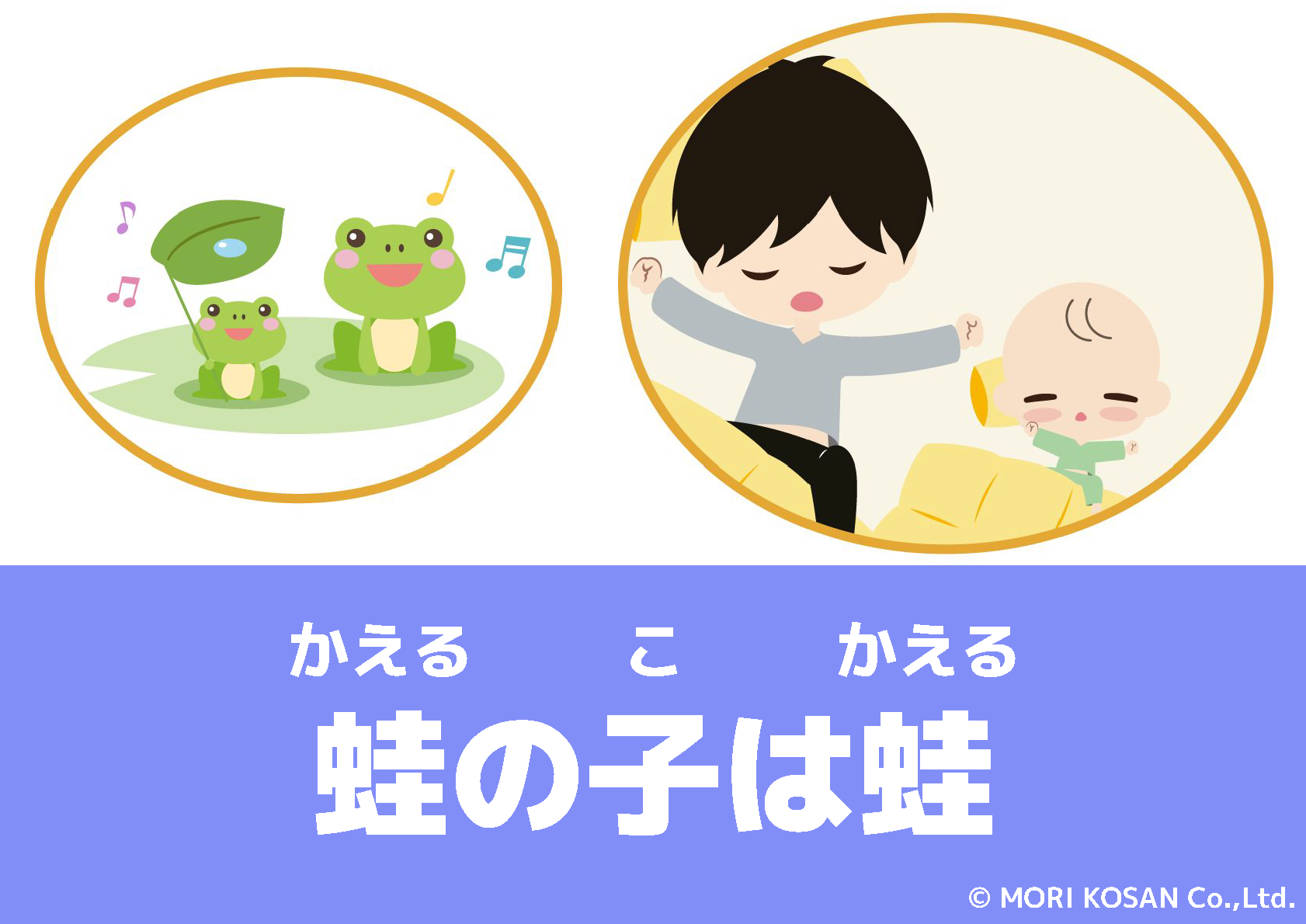 【WA.188】今日の日本語「蛙の子は蛙」